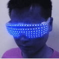 thumbnail image 3 of LINLIN LED Glasses, Light Up Glasses Visor Glasses Luminous Toy Glasses Rave Glasses for Parties, 3 of 5