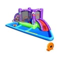 thumbnail image 2 of Spaco Inflatable Water Slide Park with Splash Pool and 750W Blower, Jumping Family Backyard Bouncy, Durable Sewn with Extra Thick Material, Idea for Kids, 2 of 4