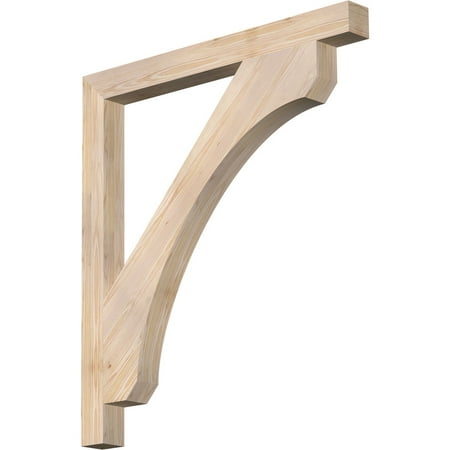 

Ekena Millwork 3 1/2 W x 40 D x 44 H Legacy Block Smooth Bracket Douglas Fir