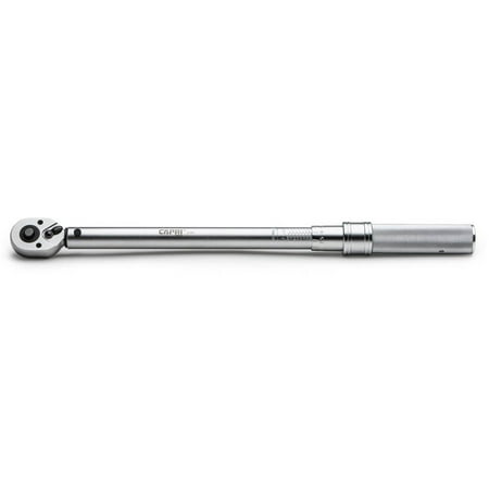 Capri Tools 31201 10-80 Foot Pound Industrial Torque Wrench, 3/8