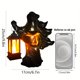 thumbnail image 4 of 1pc Halloween Ghost Statue Light, Halloween Ghost Decor Holding Lantern, Resin Scuplture Outdoor Halloween Decoration, 4 of 4