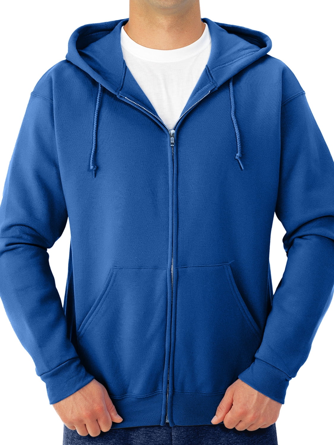 bout Pijnboom Koreaans Jerzees Men's and Big Men's Fleece Full Zip Hooded Jacket, Up to Size 3XL -  Walmart.com