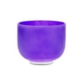 thumbnail image 3 of TOPFUND Violet A# Note Pineal Chakra 10 inch Crystal Singing Bowl with Heavy duty carrying case and Suede Stick, 3 of 6
