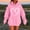 Pink, variant on Kilaqueen Plus Size Hoodies for Women Fashion Heart Graphic Printed Oversized Sweatshirt Soft Long Sleeve Pullover Tops Stretch Loose Fall Winter Outfits