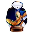 thumbnail image 3 of Sudadera con capucha de moda con estampado de dibujos animados de Sonic para parejas, estilo europeo y americano, talla grande, estilo deportivo, para piernas, 3 of 5