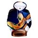 thumbnail image 3 of Sudadera con capucha de moda informal cómoda con impresión 3D de anime Sonic Advance para niños de 4 a 12 años, sudadera con capucha fina de moda para niños, 3 of 5