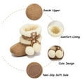 thumbnail image 5 of Meckior Baby Girls Boys Snow Warm Boots Infant Winter Booties Newborn Slip On Shoes for 3-18 Months, 5 of 8