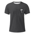 thumbnail image 1 of Men's Hawaii Printed T-Shirt Men's Loose Casual Short Sleeve TopM, 1 of 4