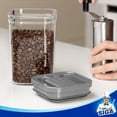 thumbnail image 4 of Juego de contenedores de almacenamiento de alimentos MR.SIGA herméticos, 1 L x 4, gris, sin BPA, 4 of 7