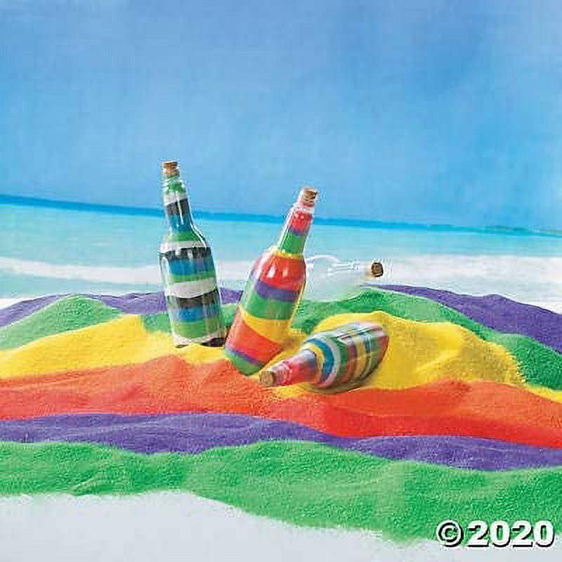 Colorful Craft Sand Assortment, Craft Supplies, Sand & Supplies, Sand Art, 12 Pieces, Assorted