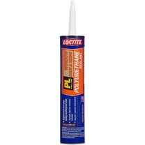 Loctite PL S40 Polyurethane Window, Door and Siding Sealant, 10 Ounce Cartridge, White, 12-Pack 1618182-12