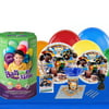 Monster Jam 3D 16 Guest Kit with Tableware and Helium Kit