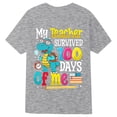 thumbnail image 1 of oqasdz Boys Girls 100 Days of School Shirt Graphic Short Sleeve Tee for Kids Back To School Round Neck T Shirt Lightweight Soft Durable Casual Outdoor, 1 of 2