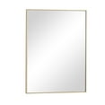 thumbnail image 5 of DecMode 18" x 24" Gold Wall Mirror with Thin Frame, 5 of 7