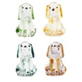 thumbnail image 4 of Handmade Glass Dog Hand Blown Mini Glass Dog Figurine Handmade Transparent Dog Sculpture Cute Collectible Ornament for Home Decor Desk Decoration Pet, 4 of 8