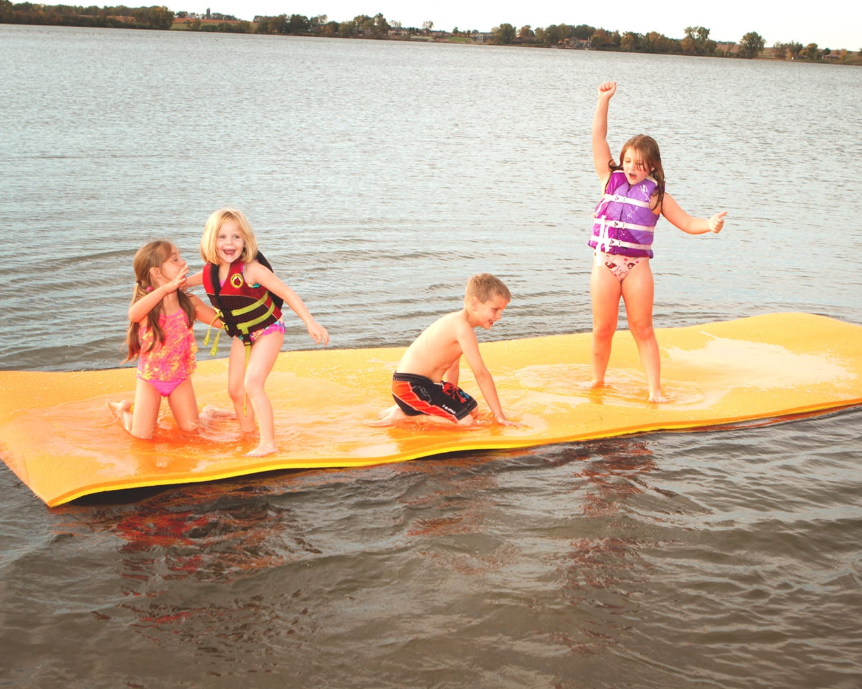 walmart floating water mat