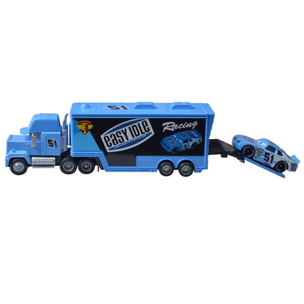 Disney Pixar Cars 3 Toy Lightning The King McQueen 1:55 Diecast Metal aleación modelo coche juguetes para niños regalo de cumpleaños Gao Jinjia LED