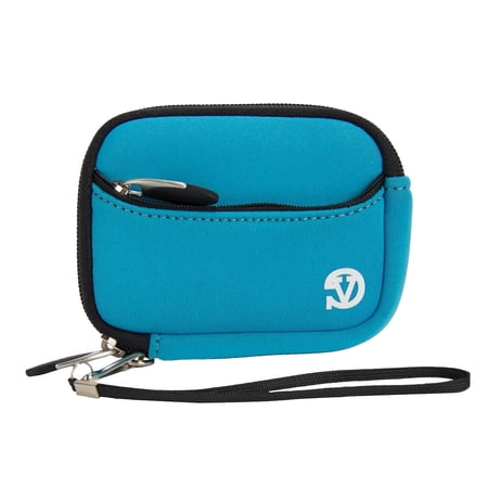 Vangoddy Point and Shoot Camera Sleeve Pouch SkyBlue CAMLEA622