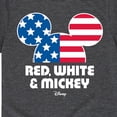 thumbnail image 3 of Disney - Americana - Red White And Mickey - Toddler And Youth Short Sleeve Graphic T-Shirt, 3 of 5