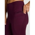thumbnail image 3 of RBX Active Women's Full Length High Waist Fleece Lined Leggings with Pockets, 3 of 7
