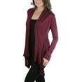 thumbnail image 2 of ToBeInStyle Women's Long Sleeve Cardigan, 2 of 3