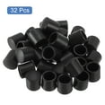 thumbnail image 3 of Topes para Puertas, 32 Unidades - Tapones de Goma para Topes de Puertas, Extremos de Repuesto de Silicona para Proteger Puertas Y Paredes (Negro), 3 of 5