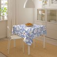 thumbnail image 4 of Wukai Rabbit And Floral Waterproof Tablecloth for Kitchen Dining, Fits Square Tables for 2-4 Seats -54"x54", 4 of 7