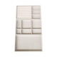 thumbnail image 2 of Organizador de Joyas Hugo Apilable 3 Piezas Beige, 2 of 7