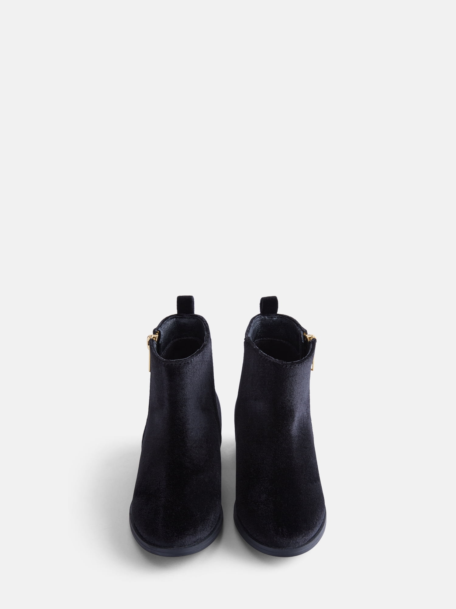 Wonder Nation Girls Faux Suede Velvet Boots