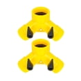 thumbnail image 2 of Spencer 2 Pack Garden Hose Splitter 2 Way, 3/4" Plastic Hose Connector Tap Splitter Y Splitter 2 Valves, Faucet Splitter, 2 of 9