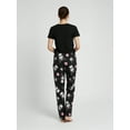thumbnail image 3 of Sanrio, Women's Print Pajama Pants, Kuromi, Sizes XS-3XL, 3 of 9