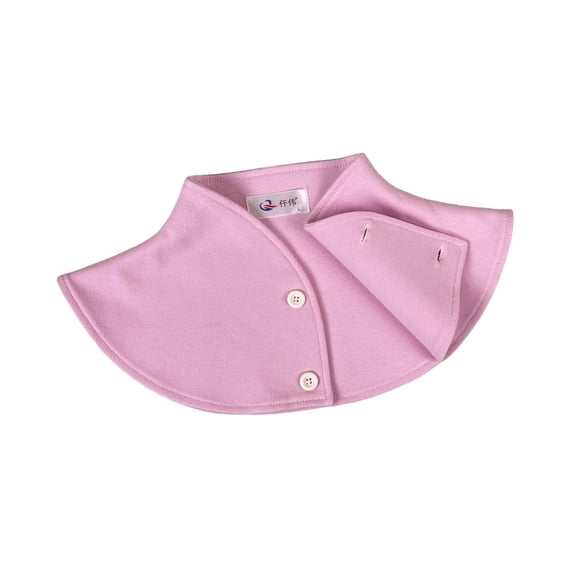 Almohadilla para el hombro jinwen, Calentador de Cuello suave, rosa