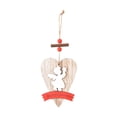 thumbnail image 1 of Colgador de puerta Colgante de pared Adorno de Navidad Accesorios de festival Decorativo Sala de estar Atractivo Aniversario Calcomanía de Kits de decoración para fiestas patrón de corazón Wosthever HA069606-03, 1 of 6