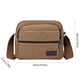thumbnail image 3 of Bolso de lona para hombre en el pecho • Mochila cruzada • 24x20x7cm • Correa ajustable • Verde caqui marrón • Viajes y deportes, 3 of 6