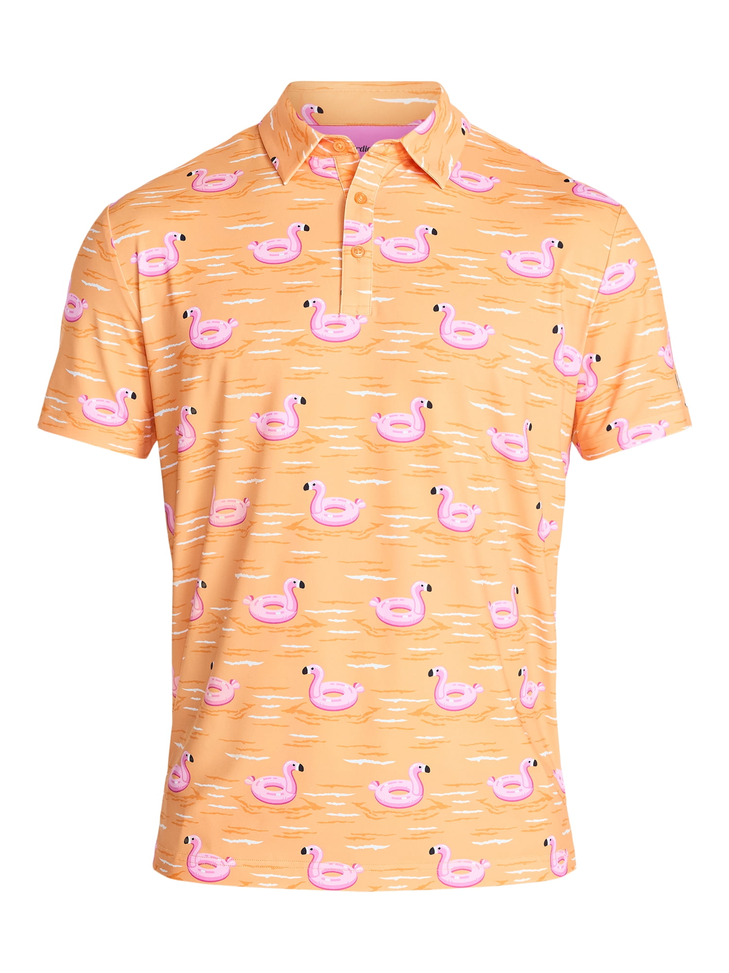 Birdie Bound Men' s & Big and Tall Golf Polo Shirts, Sizes XS-4XLT