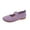 Purple, variant on Womens Slip-On Walking Shoes Summer Breathable Mesh Shoes Running Shopping Flat Comfort Wedge Platform Loafers Casual Shoes Comfortable Lightweight Sneakers Walking Shoes Women