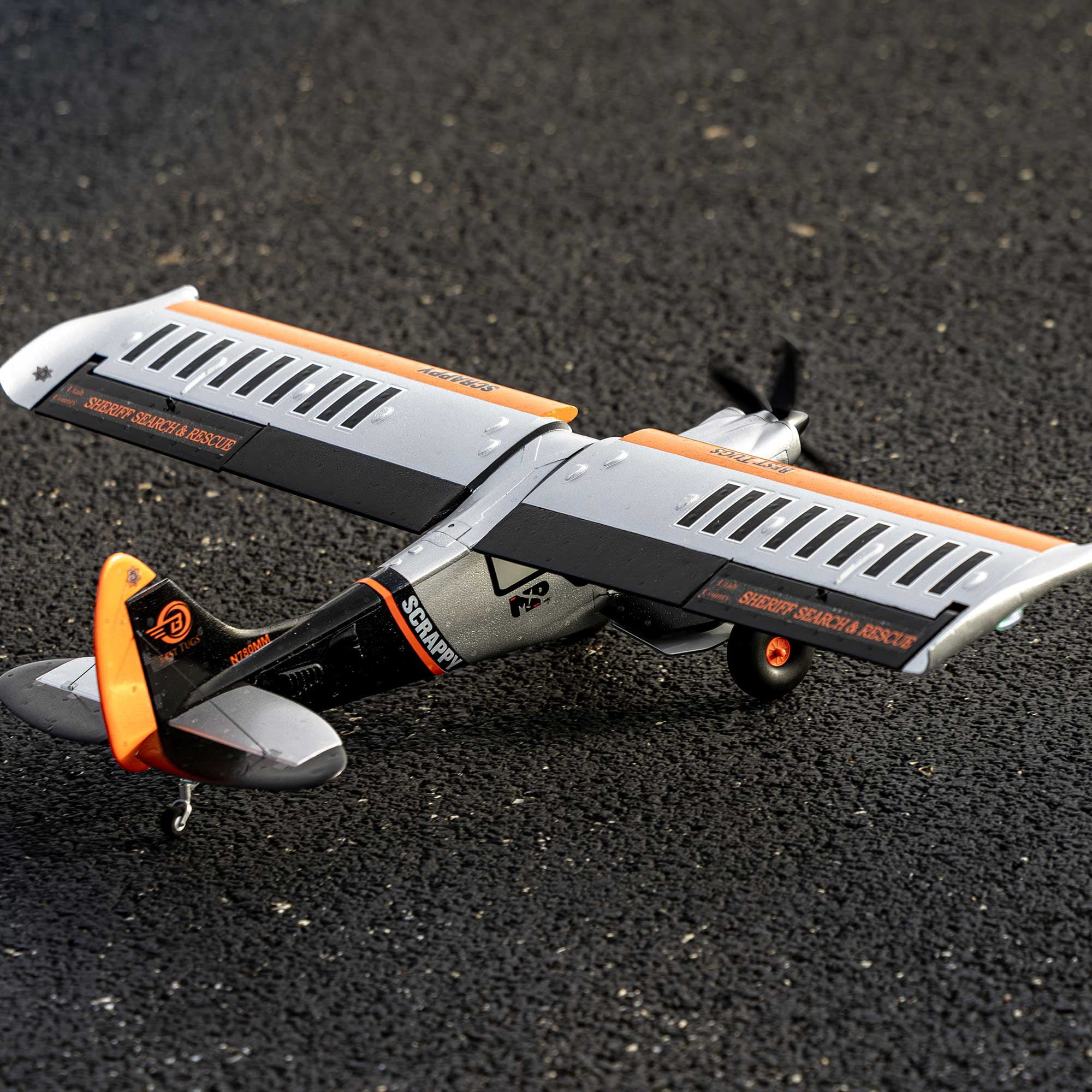 E-flite Micro Scrappy 800mm BNF Basic EFL02150D RC Aerobatic Airplanes