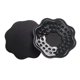 thumbnail image 1 of 2 piezas 1 par de cubrepechos adhesivos de silicona para mujer y hombre, vestido de noche, color negro ciruela ciruela negra, 1 of 2