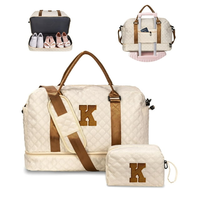Bolsa de viaje con diseño de Vogewood con compartimento para zapatos para mujer