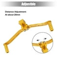 thumbnail image 3 of 11mm Universal Motorcycle Dual Way Gear Shift Lever Footrest Pedal Shifter Adapt Refit Accessories 50cc-160cc Gold Tone, 3 of 6