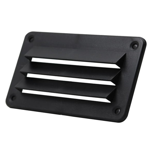 Zippered Ventilation Grille, Exhaust Grille, Ventilation Grille, Black, Easy to Clean