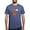 Heather Blue, variant on CafePress - Oh Snap Gingerbread Man Mens Tri Blend T Shirt - Mens Tri-blend T-Shirt