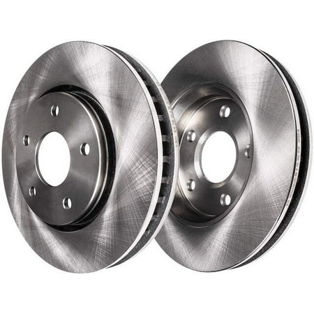 Front Brake Rotor Set - Compatible with 2008 - 2014 Subaru Impreza 2009 2010 2011 2012 2013