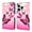 Color-3, variant on Leather For Apple iPhone 17e / 16e 6.1-inch Wallet Case Crystal Material Painted starry sky&geometric patterns&Flowers, Wallet For Women Men Card Holder Magnetic Clasp Kickstand Folio Cover,Color-2