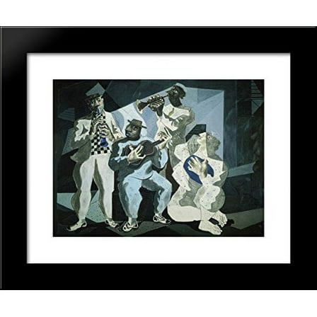 Chorinho 20x24 Framed Art Print by Portinari, Candido