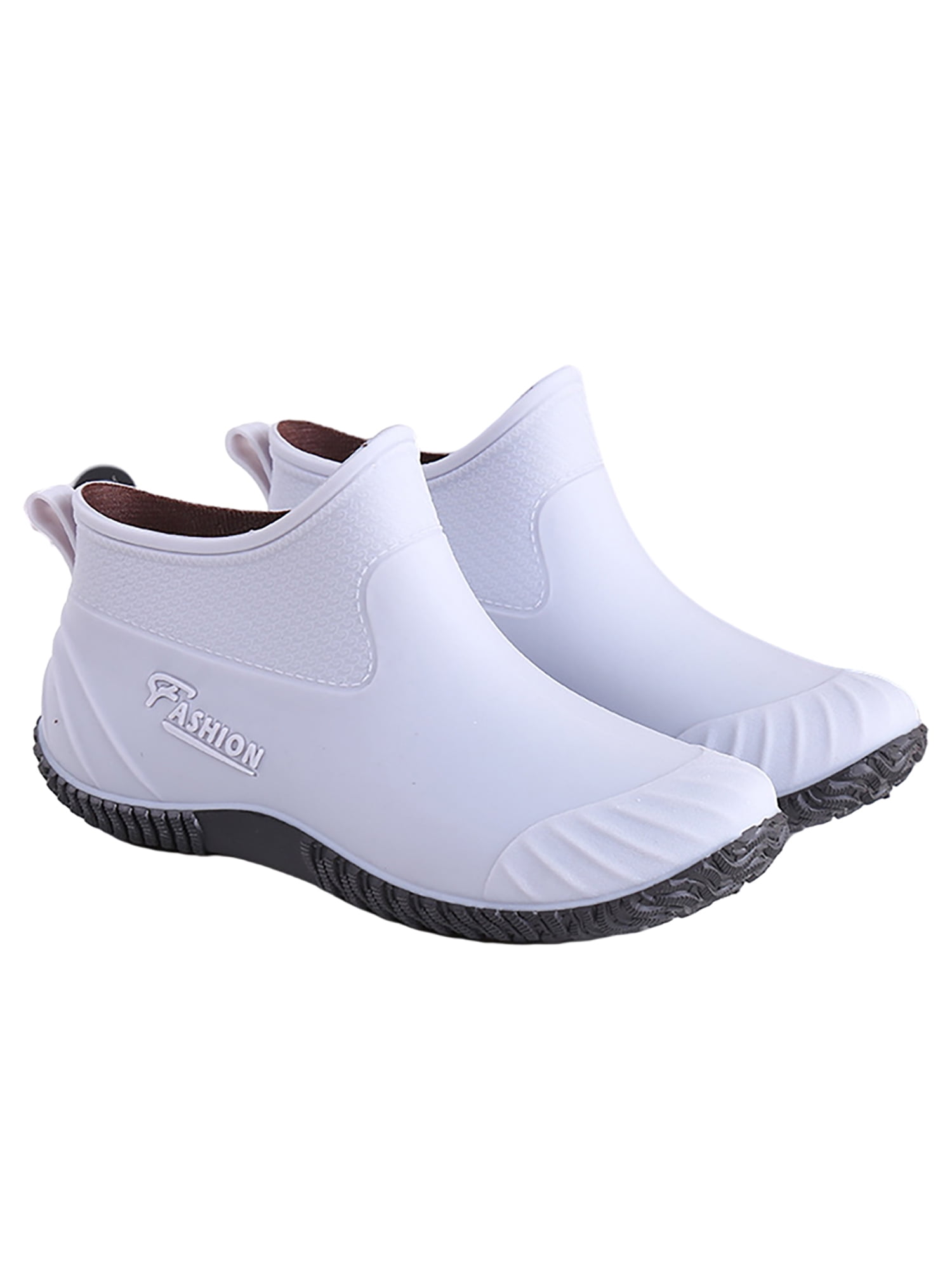 SIMANLAN Women's Ankle Rain Boots Waterproof Garden Shoes Anti-Slip ...