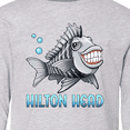 thumbnail image 4 of Inktastic Hilton Head Sheepshead Fish Long Sleeve Youth T-Shirt, 4 of 5