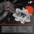 thumbnail image 2 of A-Premium Disc Brake Caliper Assembly with Bracket Compatible with Select Land Rover Models - Range Rover 2010 2011 2012, V8 5.0L Naturally Aspirated - Rear Left Driver Side, 2 of 9