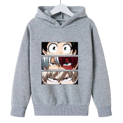 my hero academia hombres sudaderas con capucha japón anime sudadera kirishima eijiro