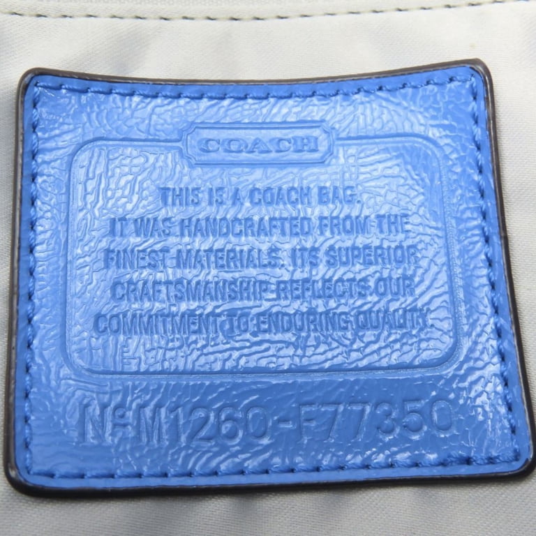 Pre-Owned Coach Backpack/Daypack Signature F77350 Nylon  display picture 3